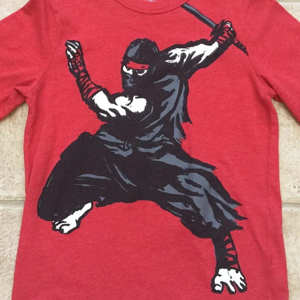 OshKosh B'gosh Boys Ninja with Sword Tee Shirt